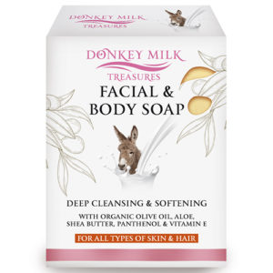 Donkey Milk Treasures Face body soap