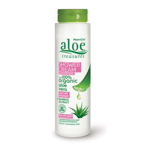 Aloe Treasures Shower Cream Talcum Powder