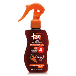 Dream Tan Sunscreen Carrot Oil Quick Tanning SPF 4