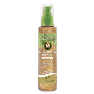 Athenas Treasures Gold Shimmering Dry Oil