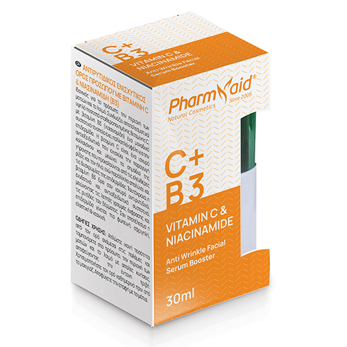 Vitamin C & Niacinamide (B3) Anti Wrinkle Facial Serum Booster 30ml